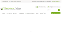 Tablet Screenshot of erboristeria-online.eu