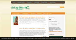 Desktop Screenshot of erboristeria-online.org